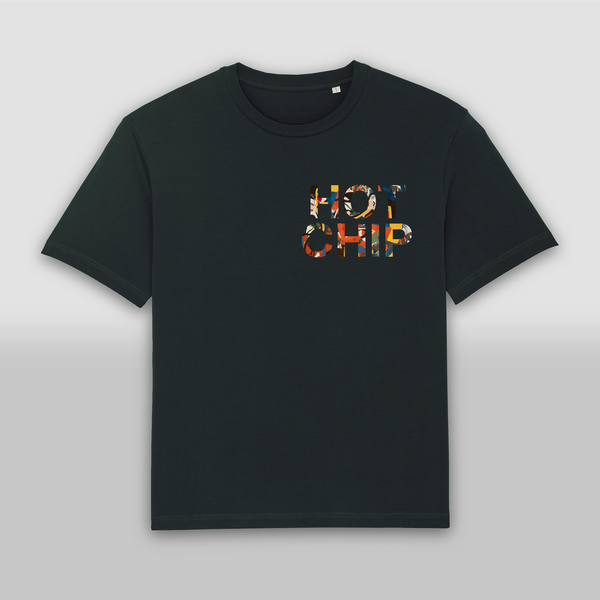 CHEST LOGO BLACK T-SHIRT