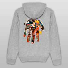 FREAKOUT GREY HOODIE